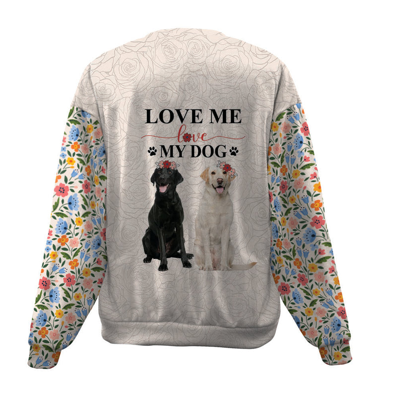 Labrador Retriever-Love My Dog-Premium Sweater