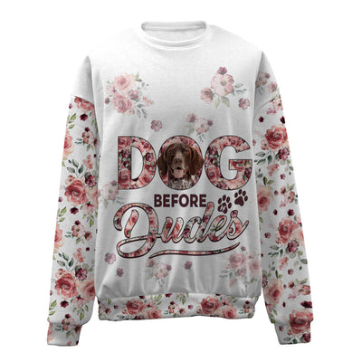 German Shorthaired Pointer-Before Dudes-Premium Sweater