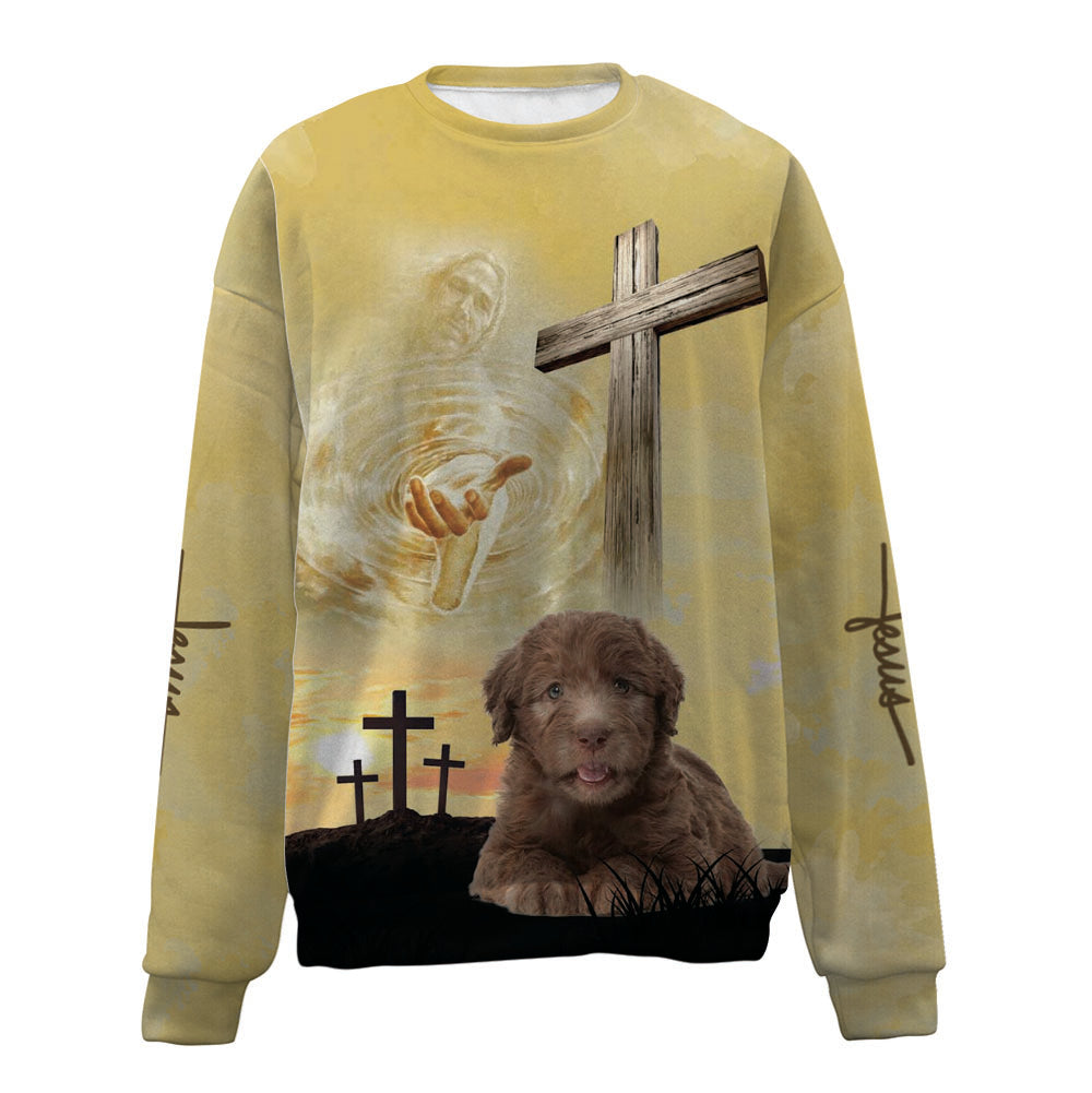 Labradoodle 2-Jesus-Premium Sweater