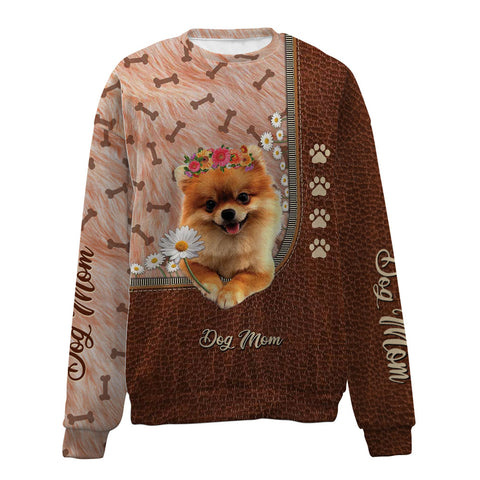 Pomeranian-Dog Mom-Premium Sweater