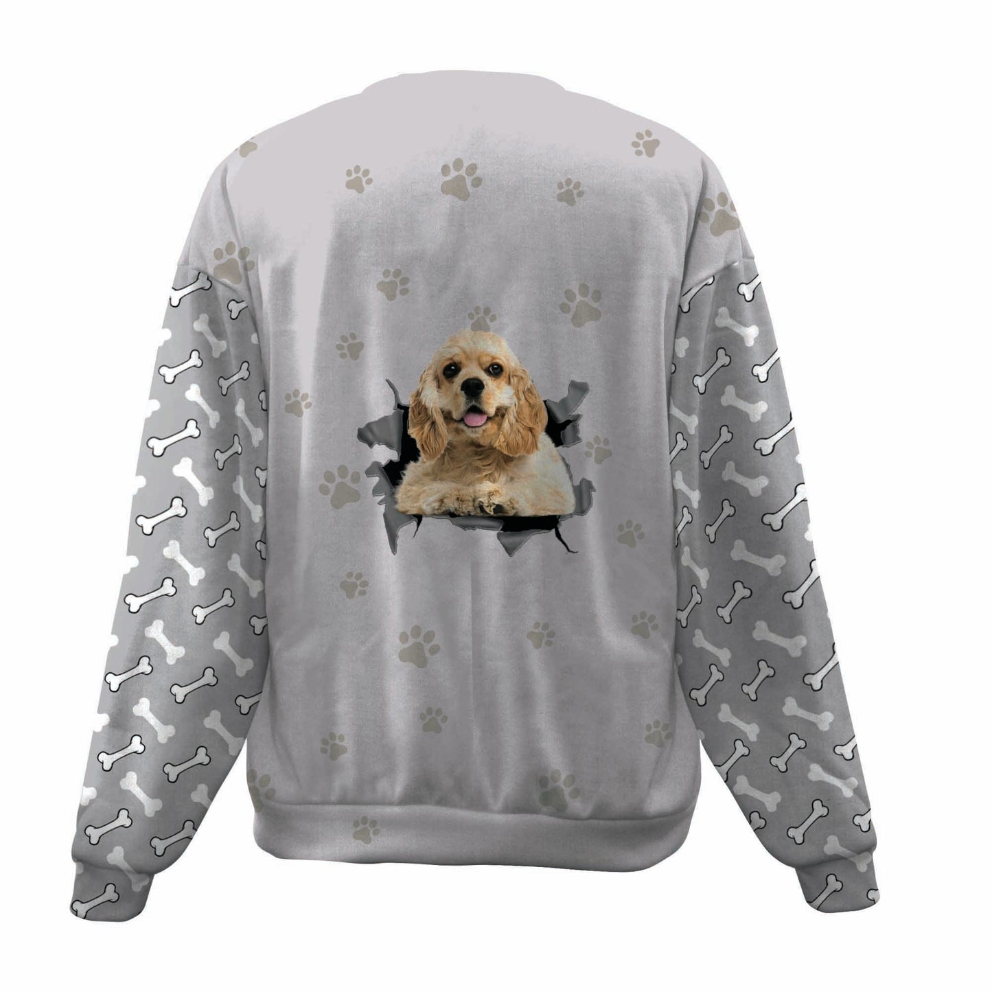 American Cocker Spaniel-Paw And Pond-Premium Sweater