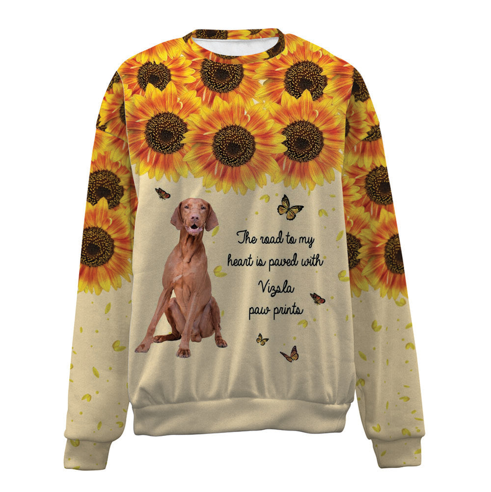 Vizsla-Flower-Premium Sweater