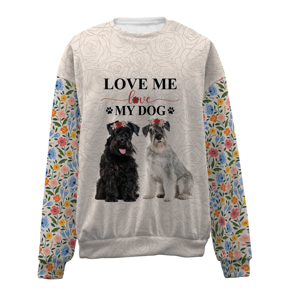 Schnauzer-Love My Dog-Premium Sweater
