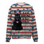 Scottish Terrier-American Flag-Premium Sweater