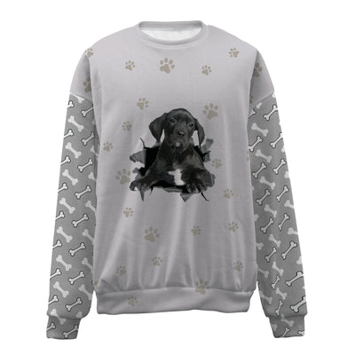 Great Dane 2-Paw And Pond-Premium Sweater