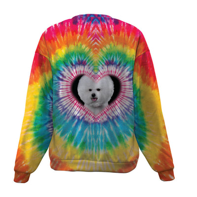 Bichon-Big Heart-Premium Sweater