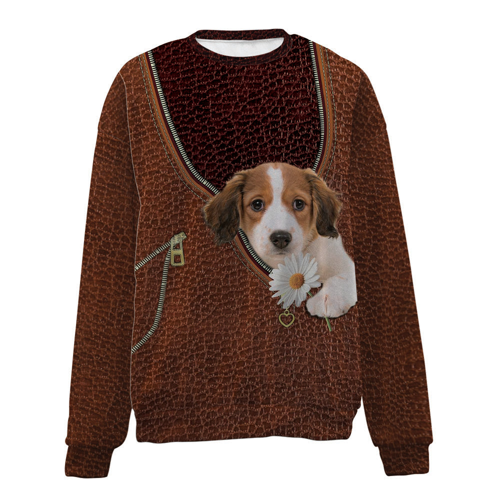 KOOIKERHONDJE-Zip-Premium Sweater