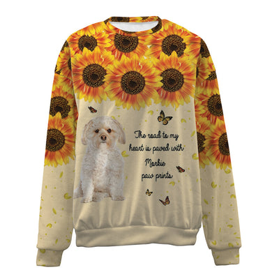 Morkie-Flower-Premium Sweater