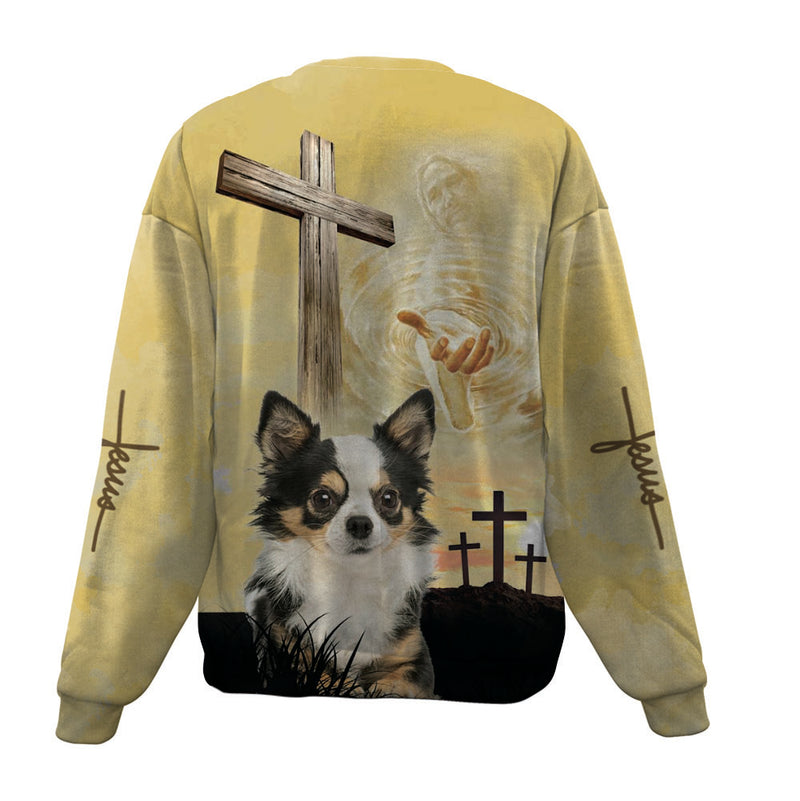 Chihuahua 2-Jesus-Premium Sweater