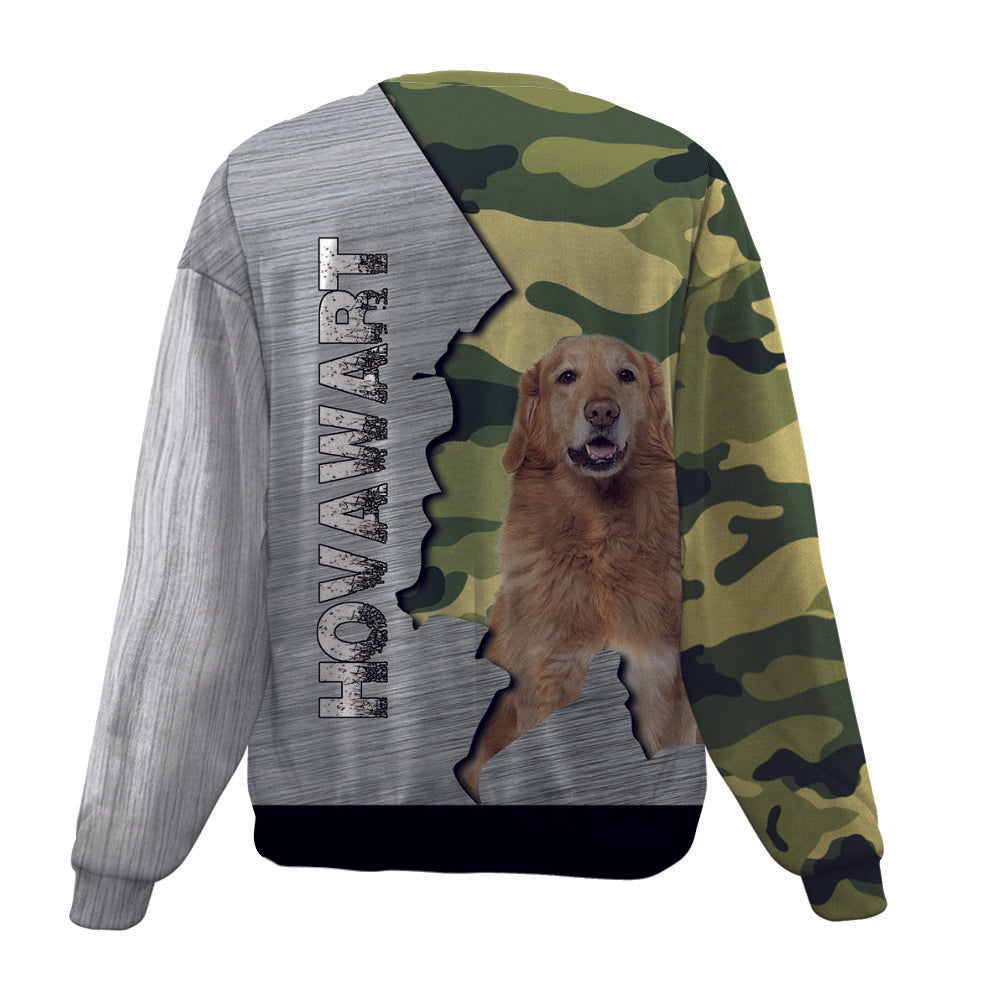 Hovawart-Camo-Premium Sweater