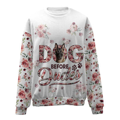 Belgian Malinois-Before Dudes-Premium Sweater