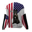 Akita-USA Flag-Premium Sweater
