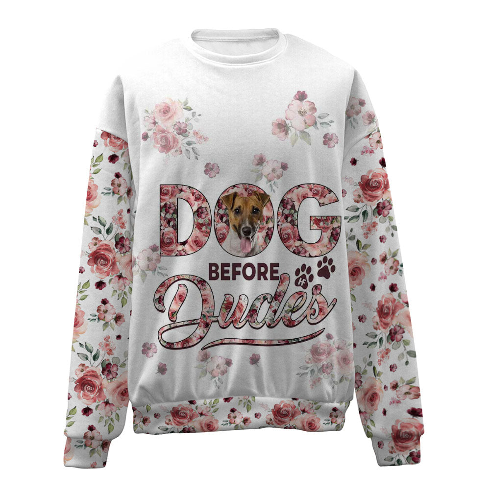 Jack Russell Terrier-Before Dudes-Premium Sweater