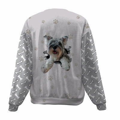 Miniature Schnauzer 02-Paw And Pond-Premium Sweater