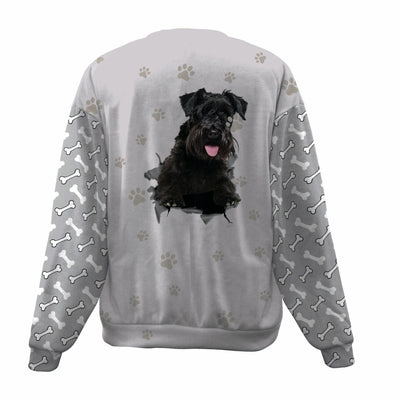 Miniature Schnauzer-Paw And Pond-Premium Sweater