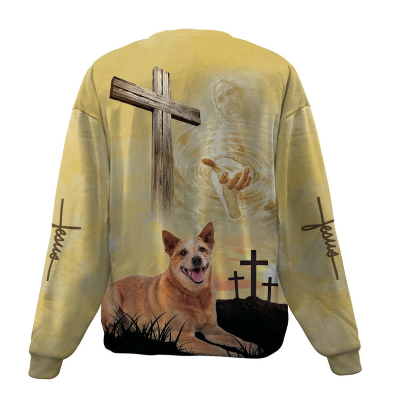 Australian Cattle-Jesus-Premium Sweater