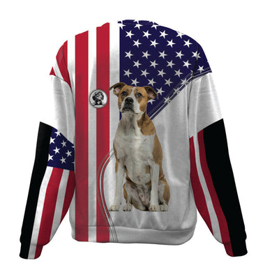 American Bulldog-USA Flag-Premium Sweater