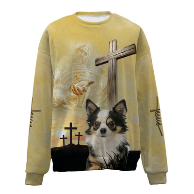 Chihuahua 2-Jesus-Premium Sweater