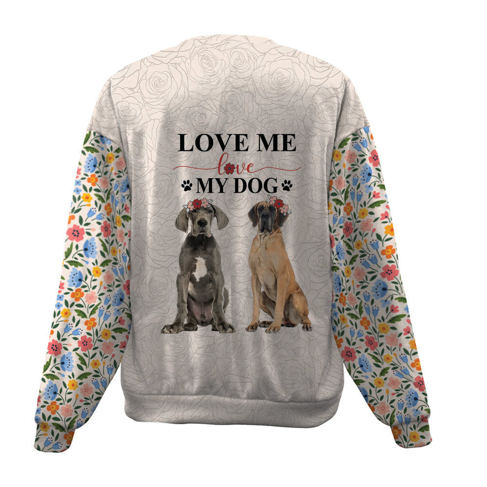Great Dane-Love My Dog-Premium Sweater