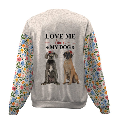 Great Dane-Love My Dog-Premium Sweater
