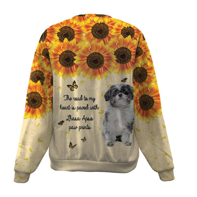 Lhasa Apso-Flower-Premium Sweater