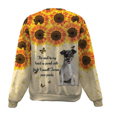 Jack Russell Terrier-Flower-Premium Sweater