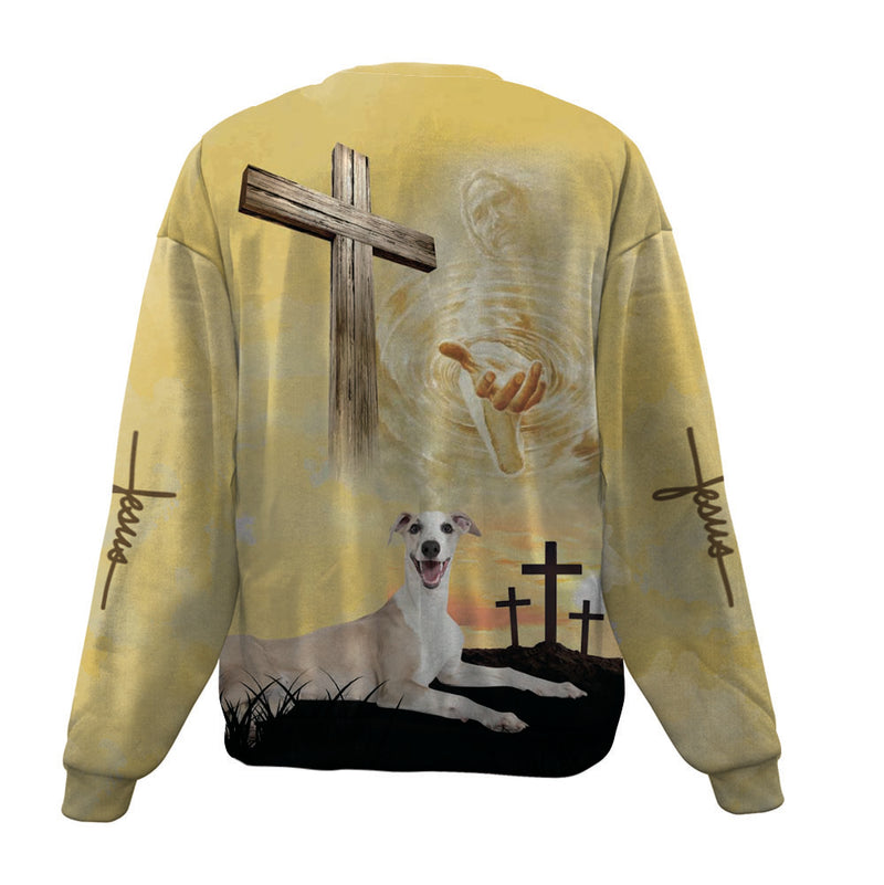 Whippet-Jesus-Premium Sweater