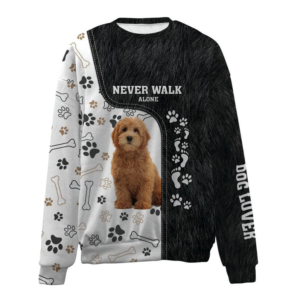 Goldendoodle-Never Walk Alone-Premium Sweater