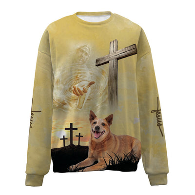 Australian Cattle-Jesus-Premium Sweater