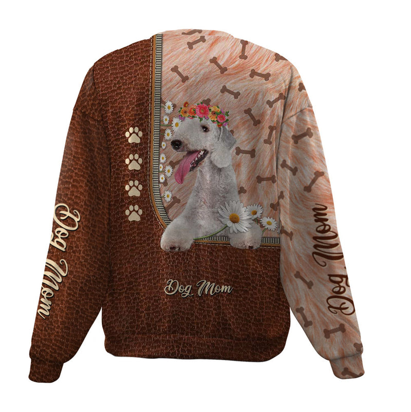 Bedlington Terrier-Dog Mom-Premium Sweater
