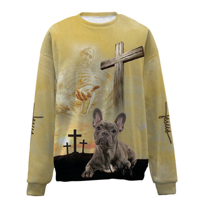 French Bulldog-Jesus-Premium Sweater