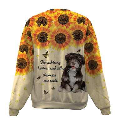 Havanese-Flower-Premium Sweater