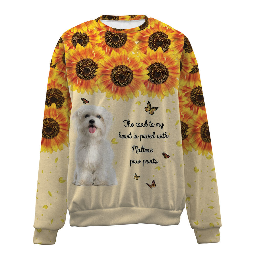 Maltese-Flower-Premium Sweater