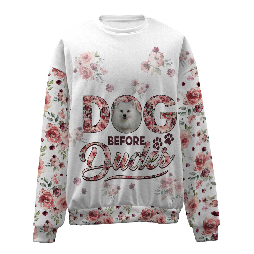 American Eskimo-Before Dudes-Premium Sweater