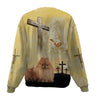 Pomeranian-Jesus-Premium Sweater