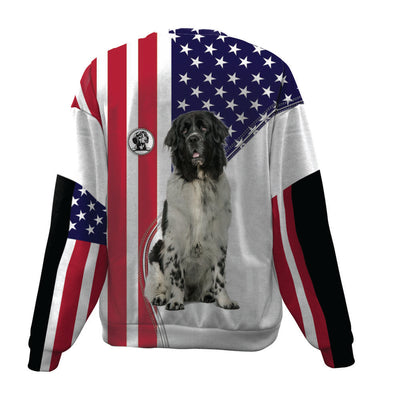 Newfounderland-USA Flag-Premium Sweater