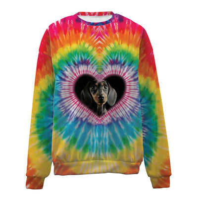 Dachshund-Big Heart-Premium Sweater