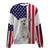 Coton De Tulear-USA Flag-Premium Sweater