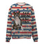 Staffordshire Bull Terrier-American Flag-Premium Sweater
