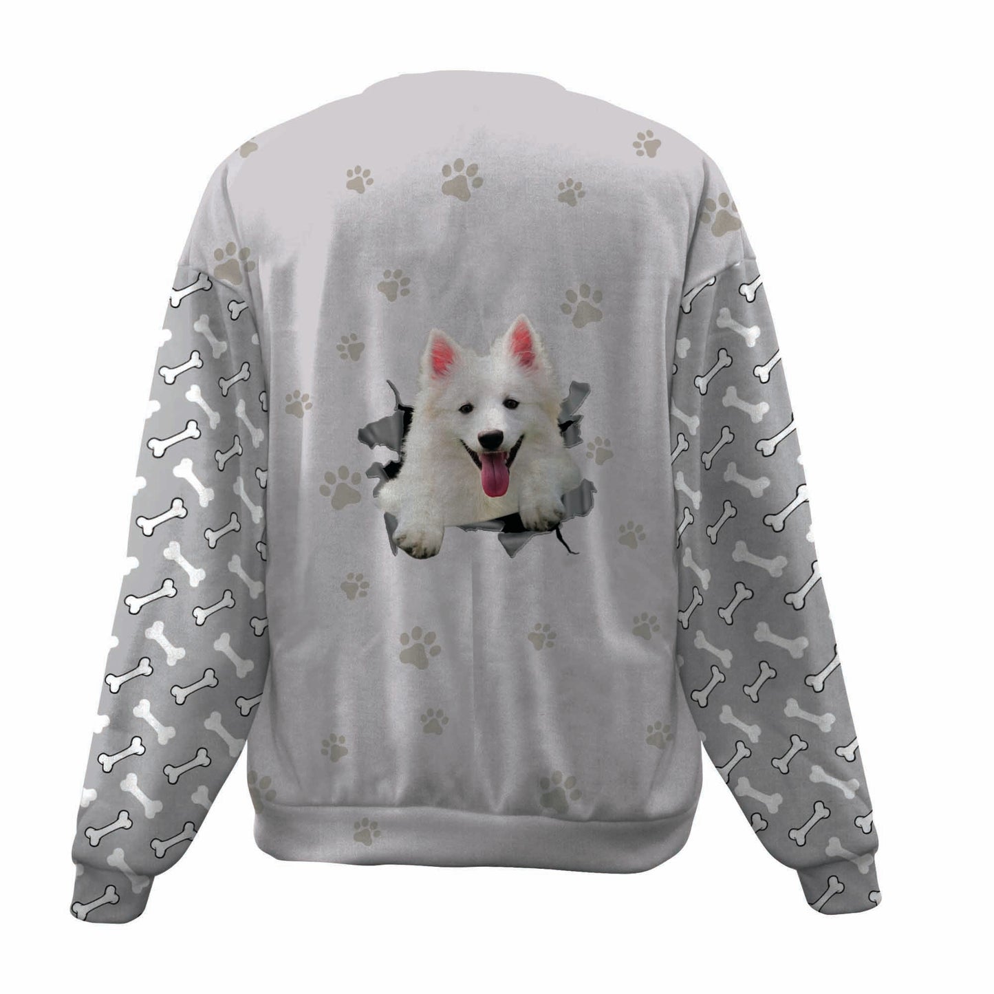 American Eskimo-Paw And Pond-Premium Sweater