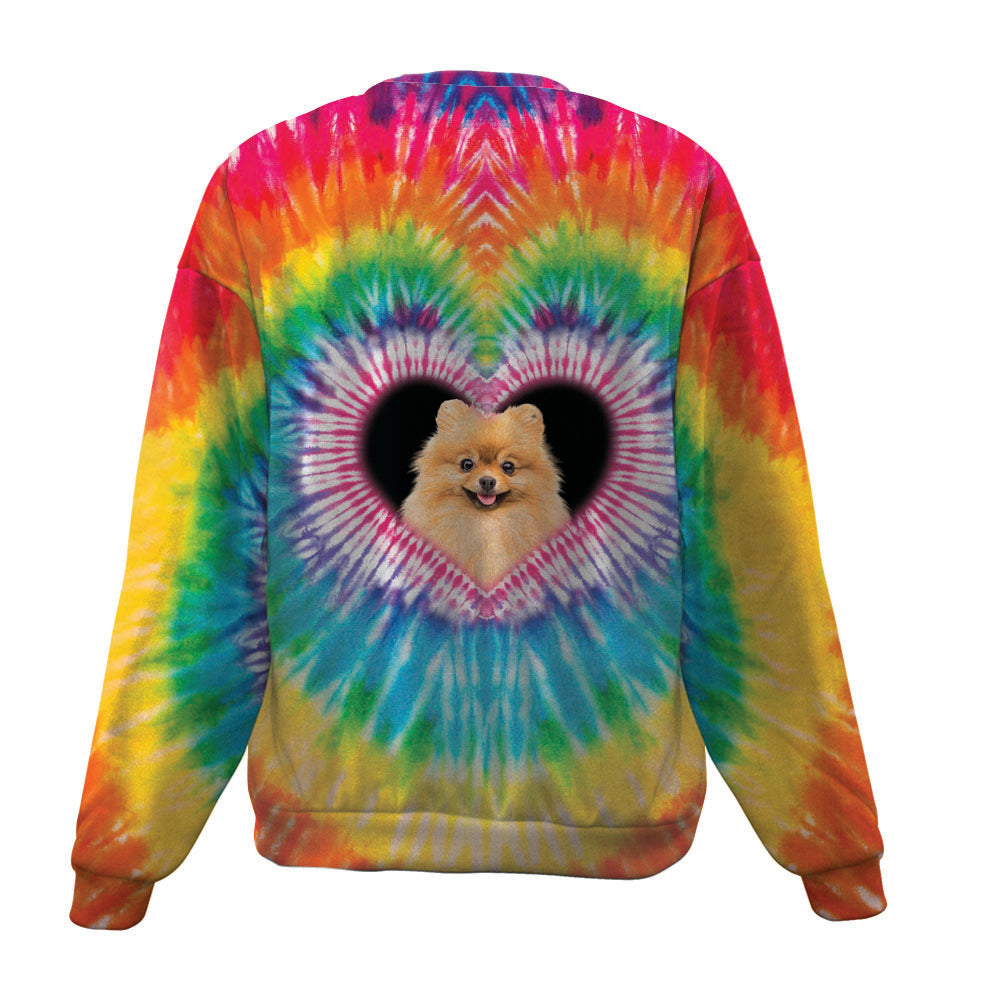 Pomeranian-Big Heart-Premium Sweater