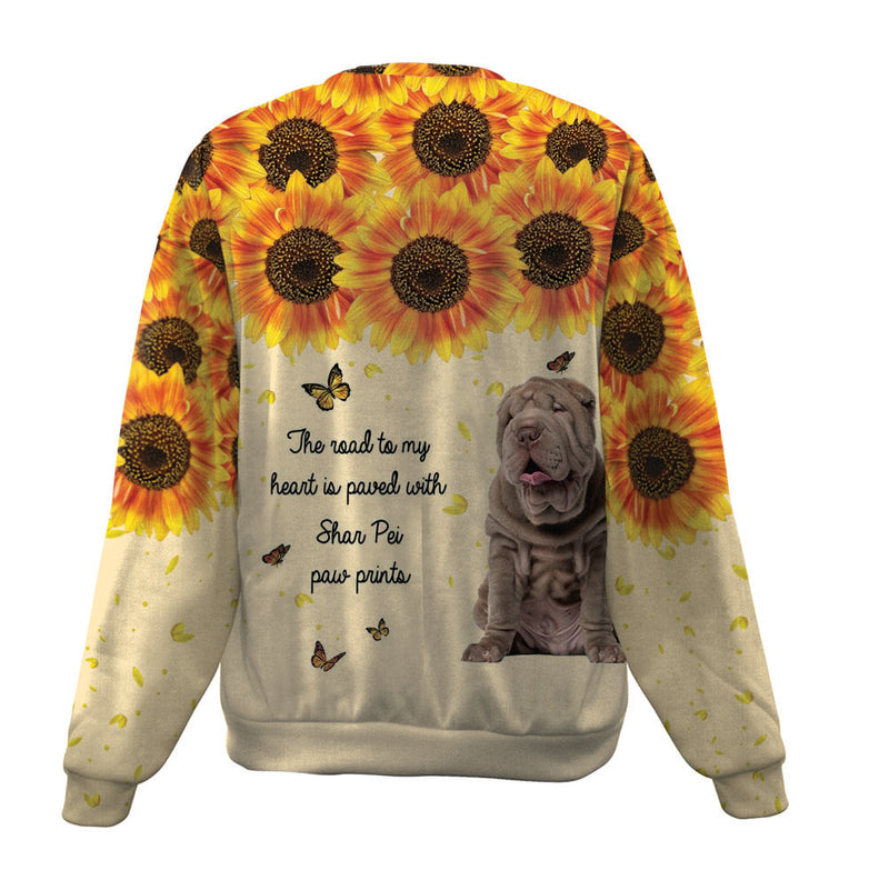Shar Pei-Flower-Premium Sweater