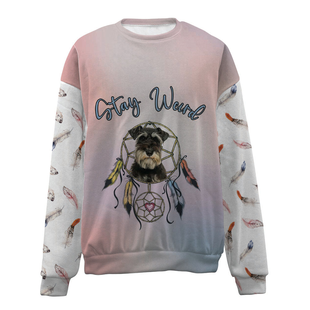 Miniature Schnauzer-Stay Weird-Premium Sweater