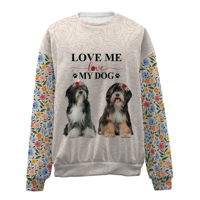 Tibetan Terrier-Love My Dog-Premium Sweater