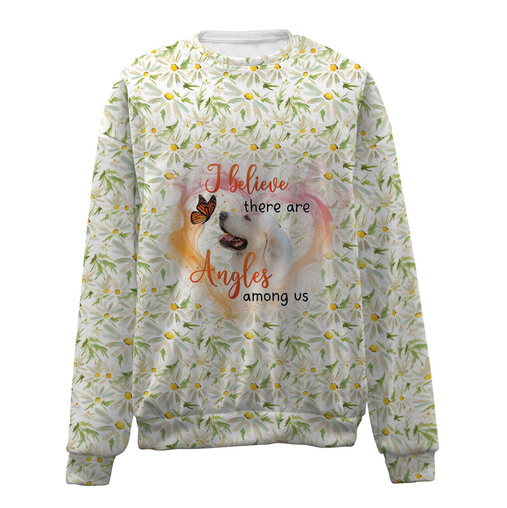 Great Pyrenees-Angles-Premium Sweater