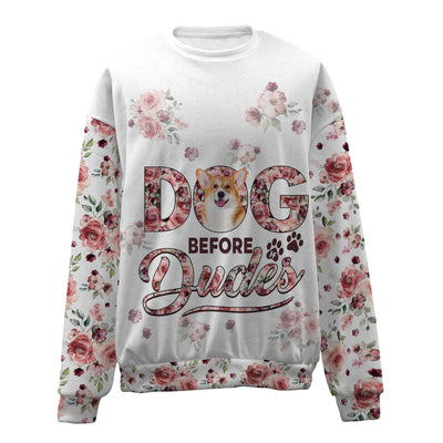 Welsh Corgi-Before Dudes-Premium Sweater