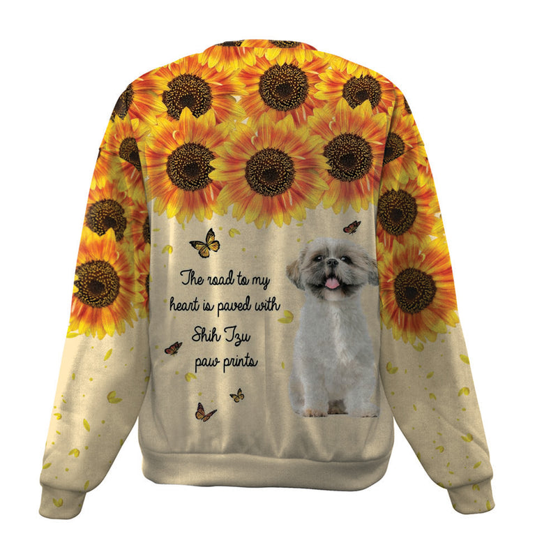 Shih Tzu-Flower-Premium Sweater