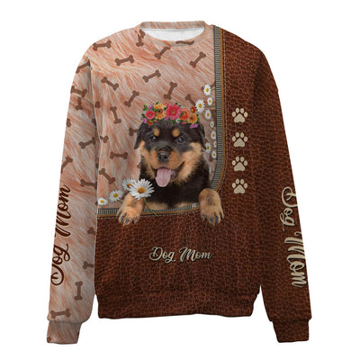 Rottweiler-Dog Mom-Premium Sweater