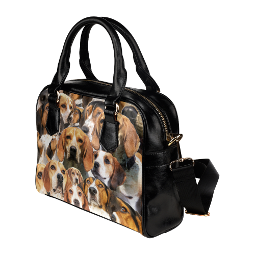 Treeing Walker Coonhound Face Shoulder Handbag