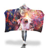 American Pit Bull Terrier Hooded Blanket